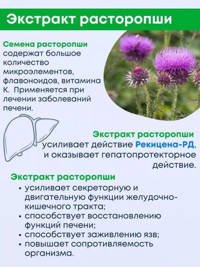 Рекицен-РД с экстрактом расторопши